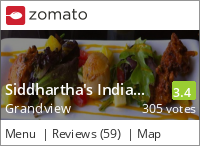 Siddhartha's Indian Kitchen on Urbanspoon
