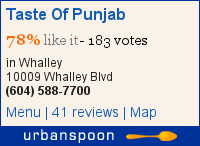 Taste Of Punjab on Urbanspoon
