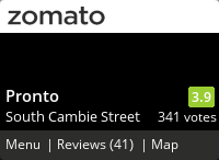 Pronto Caffe on Urbanspoon